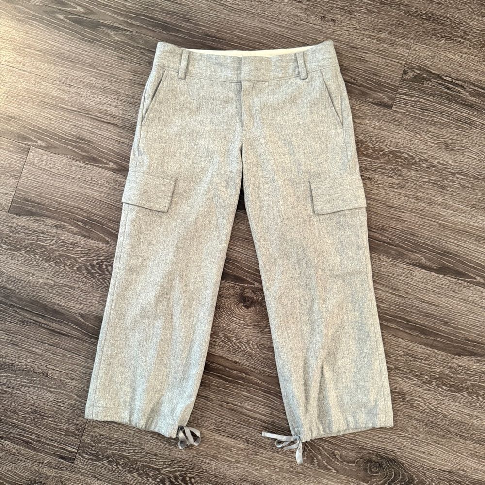 Banana Republic Martin Grey Wool Capris